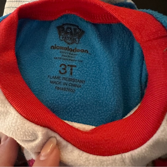 Paw patrol fleece pajamas 3T - Picture 3 of 3